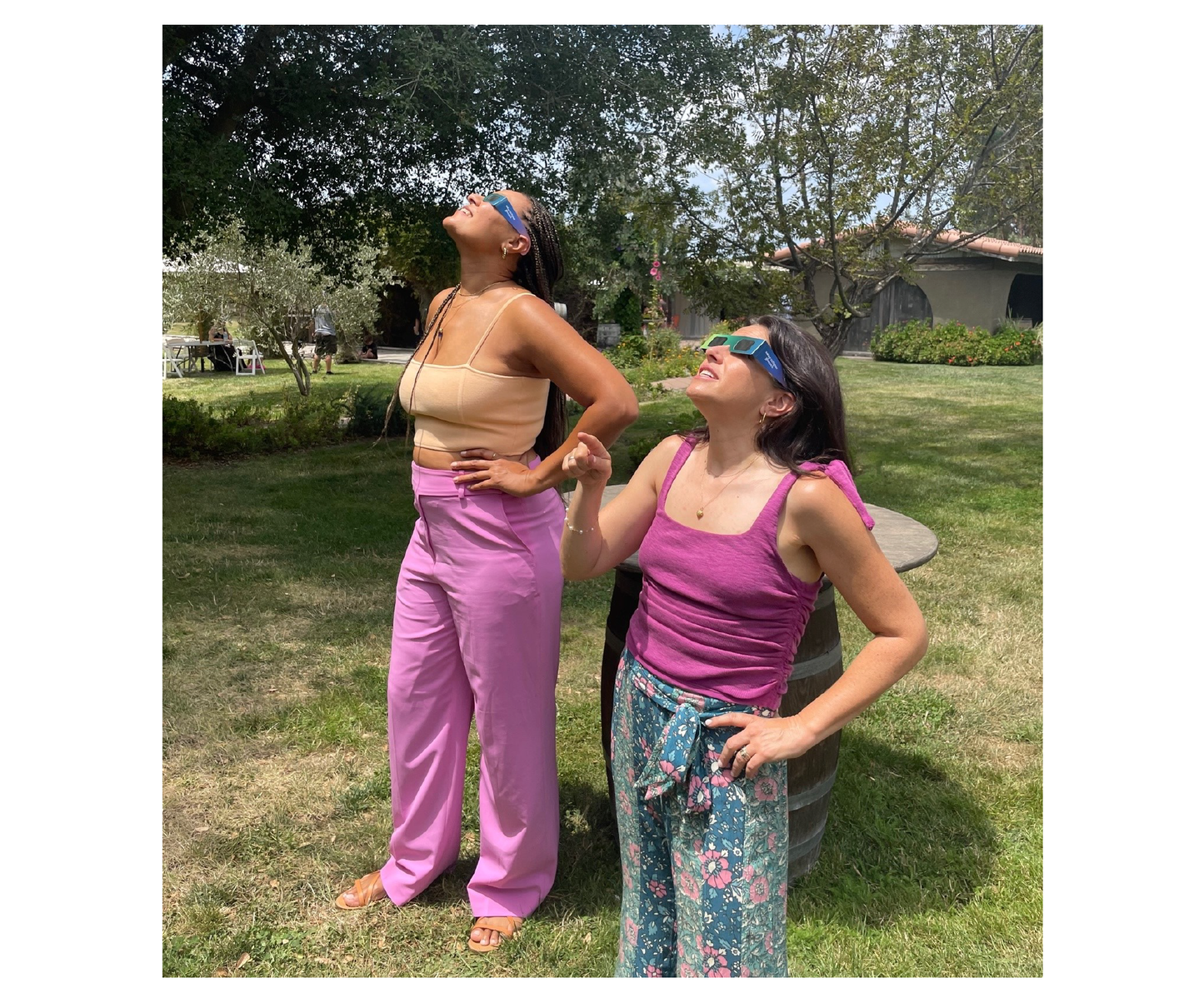 Solar Eclipse Glasses - Ombre Rainbow